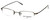 Jeff Banks London Designer Eyeglasses Chalk Farm in Matte-Gunmetal :: Custom Left & Right Lens