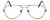 Elan Collection Designer Reading Glasses 149 in Gunmetal 58mm
