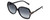 Tru Trussardi Designer Sunglasses TR12810 in Black