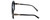Tru Trussardi Designer Sunglasses TR12810 in Black