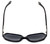 Tru Trussardi Designer Sunglasses TR12810 in Black