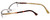 Alexander Mqueen AMQ4087 Designer Eyeglasses in Gold :: Progressive