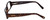 Dereon DOC318 Designer Reading Glasses in Brown/Cheetah