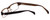 Harve Benard HB601 Designer Reading Glasses in Brown