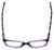 Calabria Viv Designer Eyeglasses 144 in Purple :: Custom Left & Right Lens