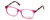 Calabria Viv Designer Eyeglasses 144 in Pink :: Custom Left & Right Lens