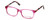 Calabria Viv Designer Eyeglasses 144 in Pink :: Rx Single Vision