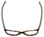 Calabria Viv Designer Eyeglasses 821 in Demi :: Rx Single Vision