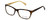 Calabria Splash Designer Eyeglasses SP60 in Demi-Brown :: Rx Bi-Focal