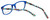 Calabria Viv Designer Eyeglasses 144 in Blue :: Rx Bi-Focal