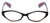 Paul Smith Designer Eyeglasses PS290-BHPL in Black Horn Purple 52mm :: Custom Left & Right Lens