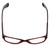 Paul Smith Designer Eyeglasses PS297-SYGA in Brown Stripe Burgundy 52mm :: Custom Left & Right Lens