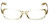 Paul Smith Designer Eyeglasses PS404-CHPNE in Yellow Crystal Gold 54mm :: Custom Left & Right Lens