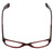 Paul Smith Designer Eyeglasses PS297-SYGA in Brown Stripe Burgundy 52mm :: Rx Single Vision