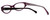 Paul Smith Designer Eyeglasses SYD-BHPL in Black Horn Purple 51mm :: Rx Single Vision