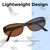 Laura Biagiotti 85399 Brown Designer Sunglasses
