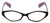 Paul Smith Designer Eyeglasses PS290-BHPL in Black Horn Purple 52mm :: Progressive