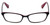 Paul Smith Designer Eyeglasses PS275-OXM in Black Red 50mm :: Rx Bi-Focal