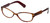 Paul Smith Designer Reading Glasses PS297-SYGA in Brown Stripe Burgundy 52mm