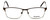Esquire Designer Eyeglasses EQ1522 in Brown 55mm :: Custom Left & Right Lens