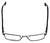 Esquire Designer Eyeglasses EQ1523 in Navy 53mm :: Custom Left & Right Lens