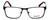 Esquire Designer Eyeglasses EQ1502 in Satin-Black 54mm :: Rx Single Vision