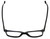Esquire Designer Eyeglasses EQ1508 in Black 51mm :: Rx Single Vision
