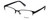 Esquire Designer Eyeglasses EQ1521 in Satin-Black 53mm :: Rx Single Vision