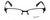 Esquire Designer Eyeglasses EQ1521 in Satin-Black 53mm :: Rx Single Vision