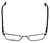 Esquire Designer Eyeglasses EQ1523 in Navy 53mm :: Rx Single Vision