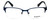 Esquire Designer Eyeglasses EQ1521 in Satin-Navy 53mm :: Rx Bi-Focal