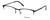 Esquire Designer Reading Glasses EQ1519 in Matte-Blue-Silver 54mm