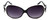 Boz Designer Sunglasses Oxford 0010 in Black White Frame & Violet Gradient Lens 59mm
