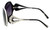 Boz Designer Sunglasses Oxford 0010 in Black White Frame & Violet Gradient Lens 59mm