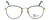 Regency Designer Eyeglasses Ashley in Gold-Jade 54mm :: Progressive