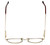 Fashion Optical Designer Eyeglasses E788 in Gold-Burgundy 48mm :: Progressive