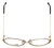 Fashion Optical Designer Eyeglasses E1013 in Gold-Demi-Amber 57mm :: Progressive