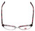 Silver Dollar Designer Eyeglasses Café 3194 in Fuschia Marble 52mm :: Custom Left & Right Lens