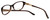 Silver Dollar Designer Eyeglasses Cashmere 455 in French Toast 53mm :: Custom Left & Right Lens