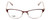Silver Dollar Designer Eyeglasses CB1025 in Wine 53mm :: Custom Left & Right Lens
