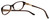 Silver Dollar Designer Eyeglasses Cashmere 455 in French Toast 53mm :: Rx Single Vision