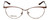 Silver Dollar Designer Eyeglasses Cashmere 459 in Blush 52mm :: Rx Single Vision