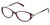 Silver Dollar Designer Eyeglasses Cashmere 463 in Purple 50mm :: Rx Single Vision