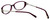 Silver Dollar Designer Eyeglasses Cashmere 463 in Purple 50mm :: Rx Single Vision