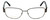Silver Dollar Designer Eyeglasses Cashmere 472 in Graphite 53mm :: Rx Single Vision