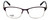 Silver Dollar Designer Eyeglasses CB1013 in Amethyst 52mm :: Rx Single Vision