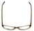 Silver Dollar Designer Eyeglasses Portia in Brown 50mm :: Rx Single Vision