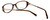 Silver Dollar Designer Eyeglasses Cashmere 463 in Honey 50mm :: Progressive