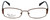 Silver Dollar Designer Eyeglasses Fawn in Nutmeg 53mm :: Progressive