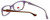 Silver Dollar Designer Eyeglasses Café 3161 in Caramel Lilac 52mm :: Rx Bi-Focal